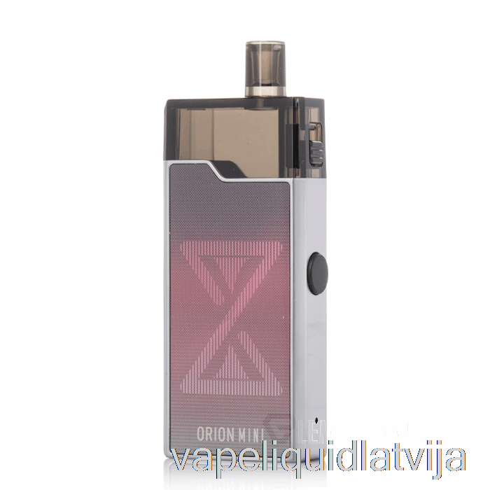 Pazudis Vape Orion Mini 17w Pod System Sudraba Melns Vape šķidrums